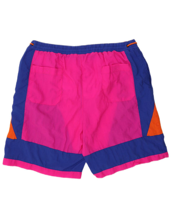 Vintage ανδρικό σορτς κολύμβησης XL μπλε χρώματος Nylon