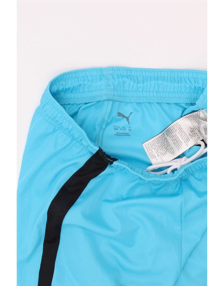Puma Boys αθλητικό σορτς 11-12 ετών Μπλε χρώματος πολυεστέρας