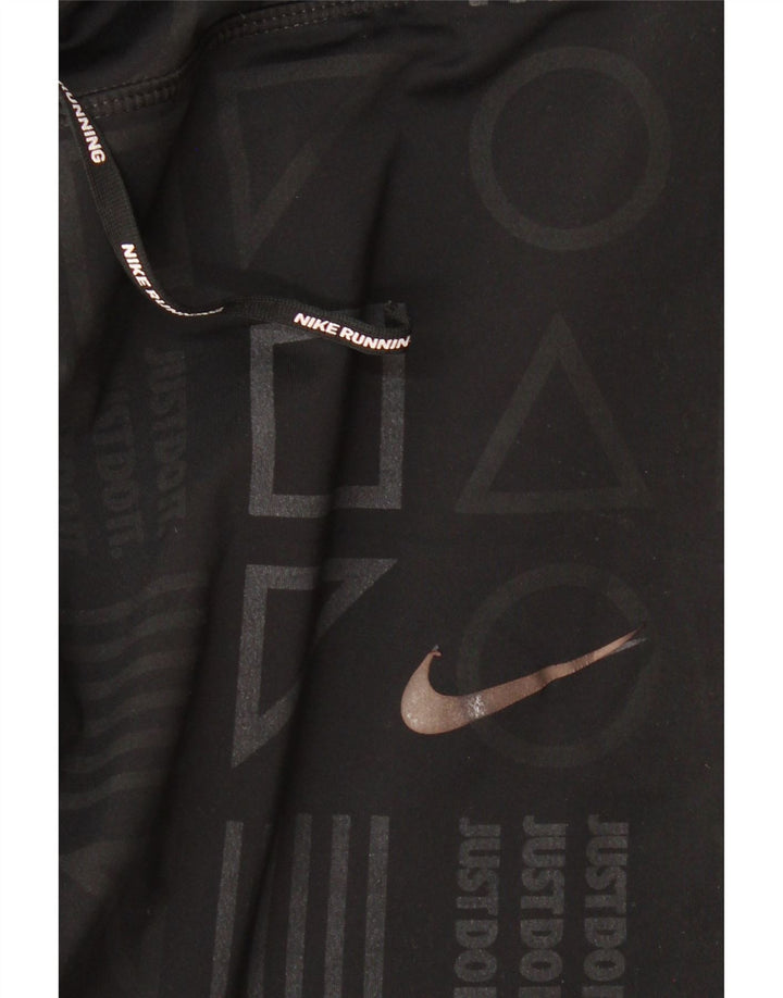 Γυναικεία κολάν Nike Dri Fit Graphic UK 14 Medium Black Geometric