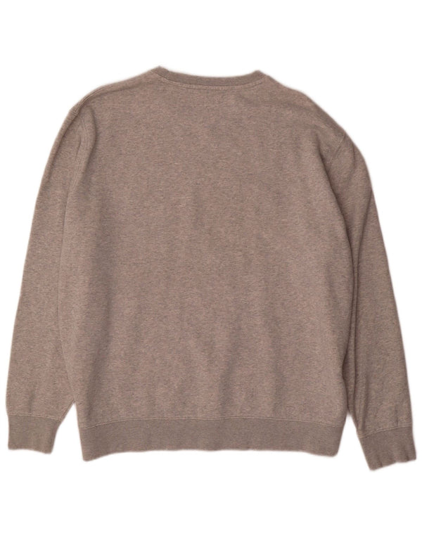 LEVI'S Γυναικείο φούτερ μεγάλου μεγέθους Jumper UK 18 XL Γκρι βαμβακερό
