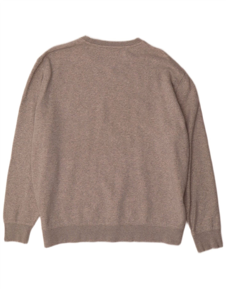 LEVI'S Γυναικείο φούτερ μεγάλου μεγέθους Jumper UK 18 XL Γκρι βαμβακερό
