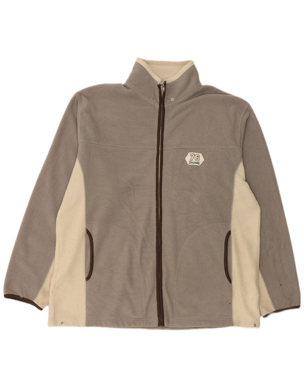 Spalding Ανδρικό σακάκι Fleece UK 42 XL Γκρι πολυεστέρας