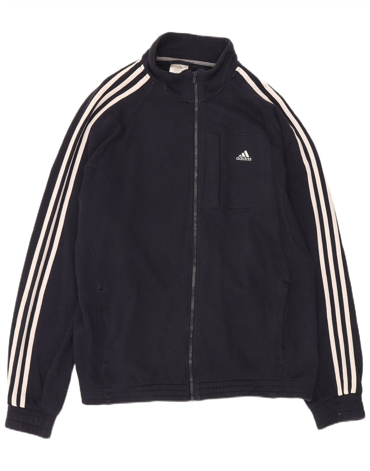 Ανδρική φόρμα Adidas Top Jacket XL Navy Blue Cotton