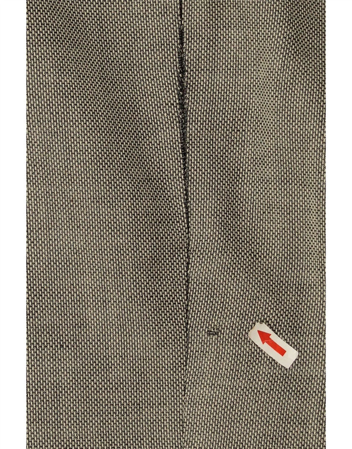 Hugo Boss Ανδρικό σακάκι μπλέιζερ με 2 κουμπιά EU 46 Μικρό γκρι παρθένο μαλλί