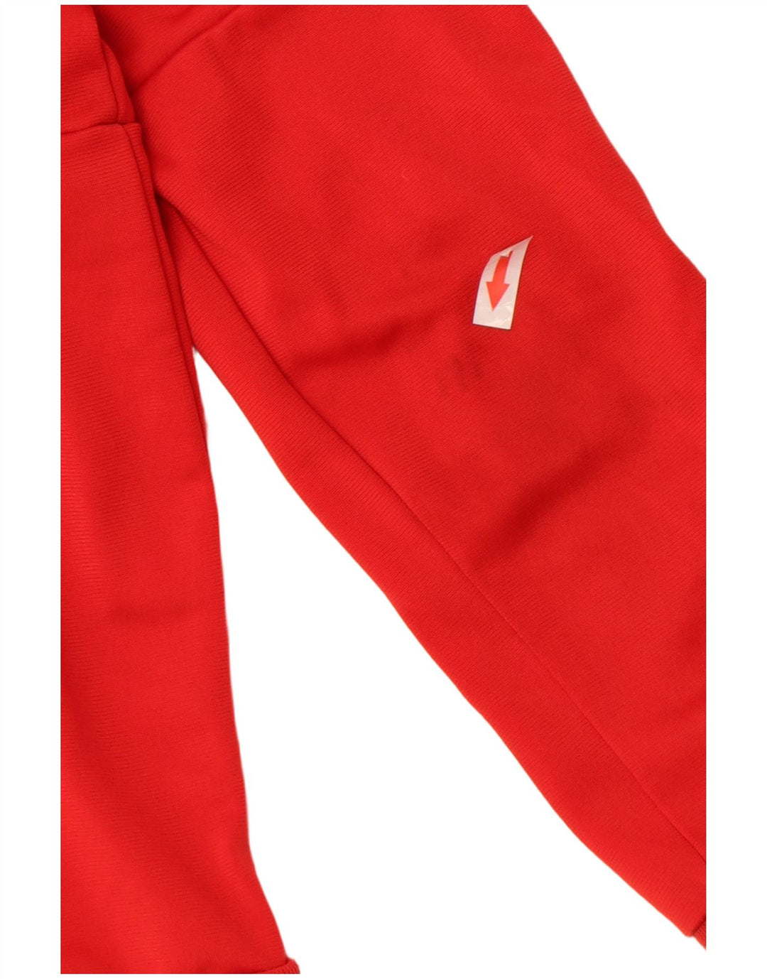 Adidas Boys Tracksuit Top Jacket 9-10 Years Red Polyester