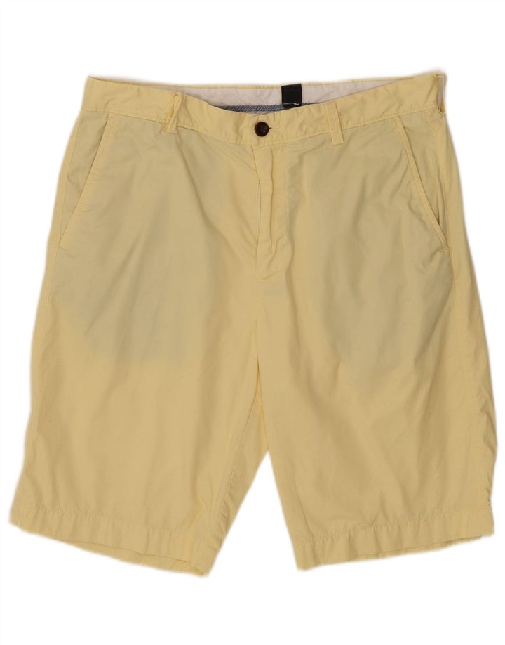 J. Crew Ανδρικό σορτς Chino W33 Μεσαίο κίτρινο βαμβακερό