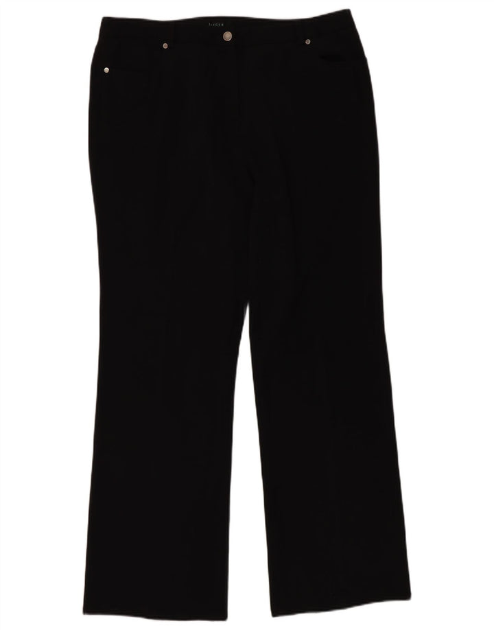 Jaeger Γυναικείο Bootcut Casual Παντελόνι W36 L32 Μαύρο