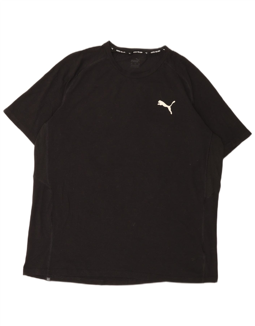 Ανδρικό T-Shirt Puma Top 2XL Μαύρο βαμβακερό