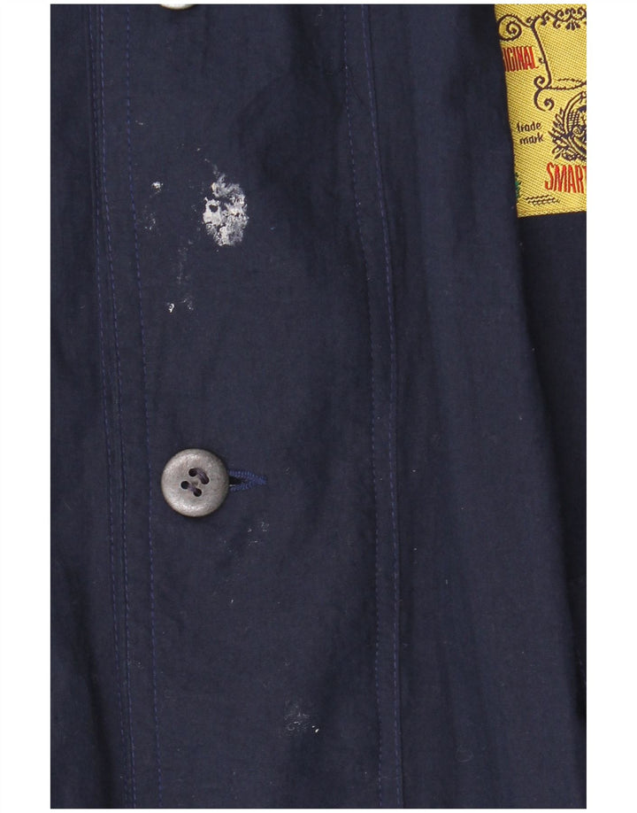 Vintage Ανδρικό Bomber Jacket UK 42 XL Navy Blue Polyester