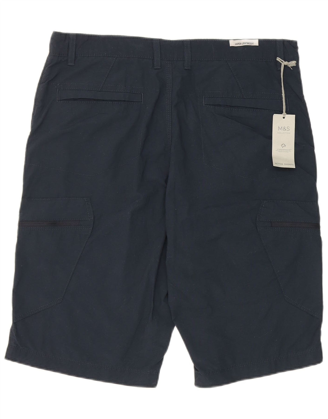 Marks & Spencer Ανδρικό Παντελόνι Cargo W34 Μεγάλο Βαμβακερό Navy Blue