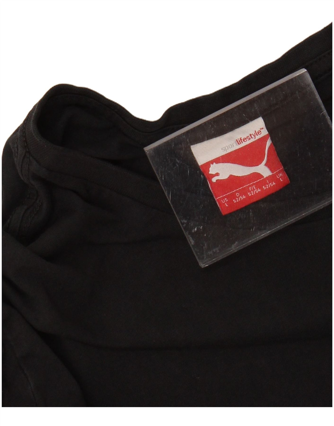 Ανδρικό γραφικό T-Shirt PUMA Top Large Μαύρο