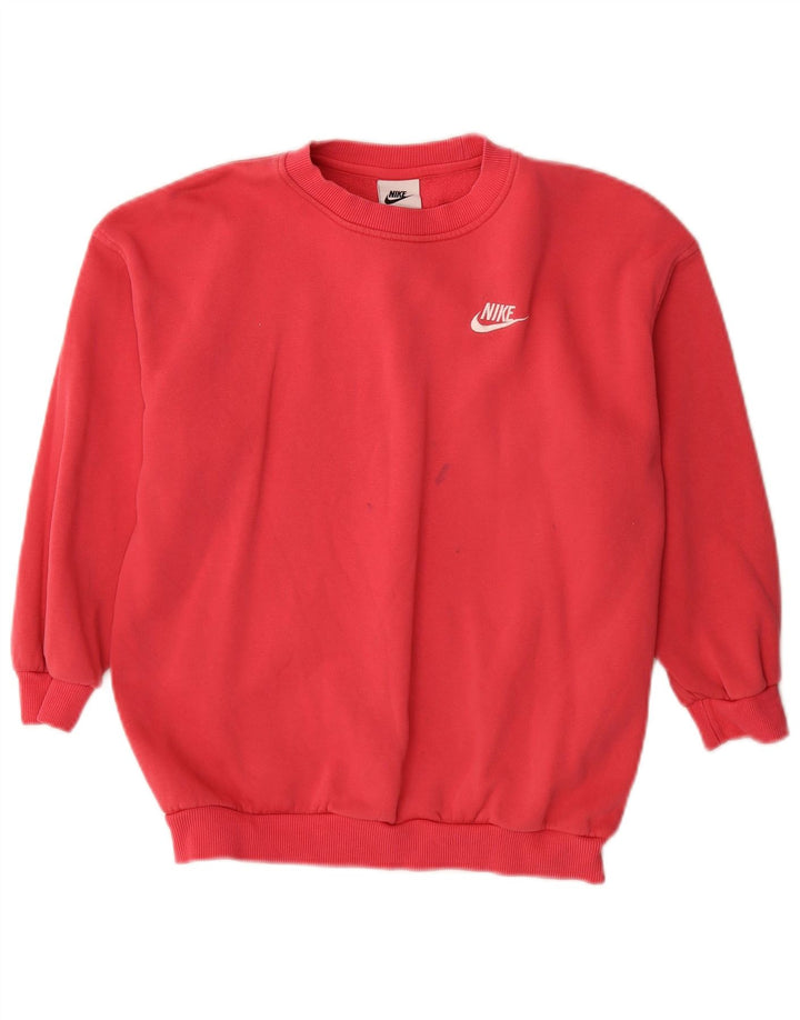 Nike κοριτσίστικα φούτερ πουκάμισο 10-11 ετών Μεσαίο ροζ βαμβακερό