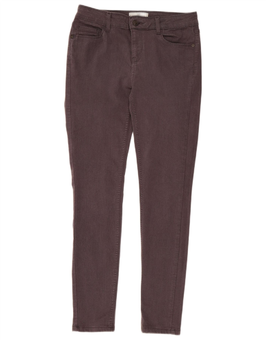 Fat Face Γυναικεία Skinny Jeans UK 10 Small W30 L29 Γκρι βαμβακερό