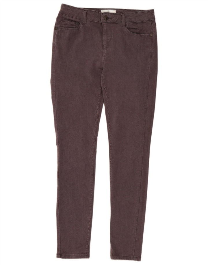 Fat Face Γυναικεία Skinny Jeans UK 10 Small W30 L29 Γκρι βαμβακερό