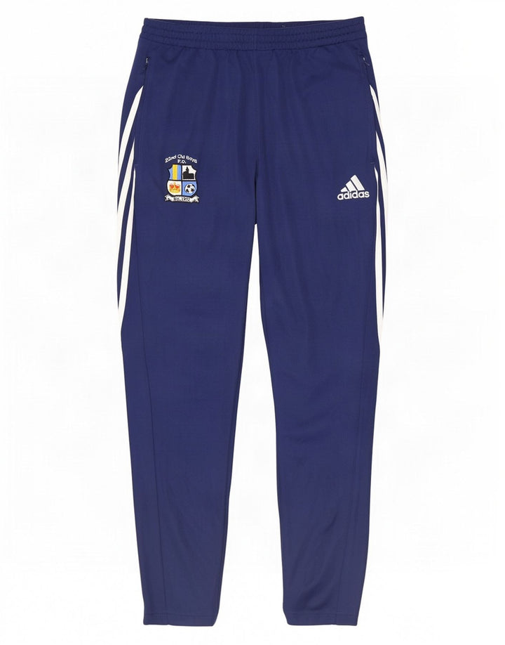 Ανδρική αθλητική φόρμα Adidas Climalite Παντελόνι Μεγάλο Navy Blue Polyester