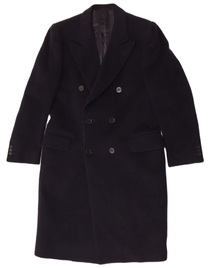 Facis Ανδρικό Μακρύ Διπλό Παλτό IT 48 Medium Navy Blue