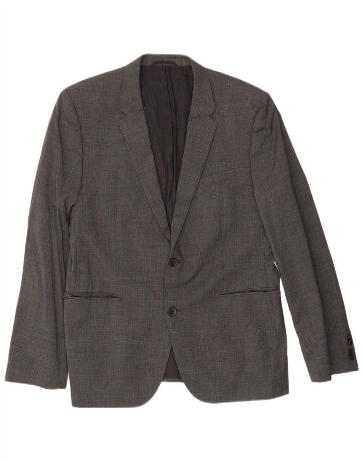 Ανδρικό σακάκι σακάκι Hugo Boss EU 54 2XL Grey Houndstooth