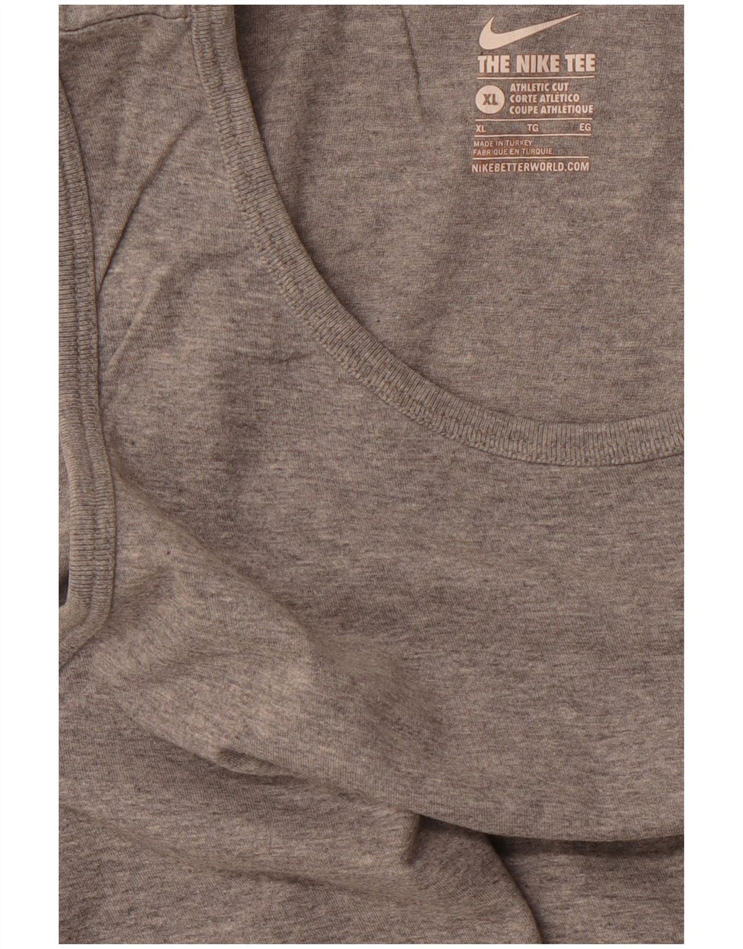 Ανδρικό αθλητικό φανελάκι NIKE XL με γκρι φλιτζάνι