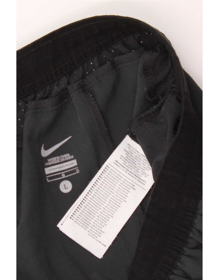 Ανδρικό αθλητικό σορτς Nike μεγάλο μαύρο πολυεστέρα