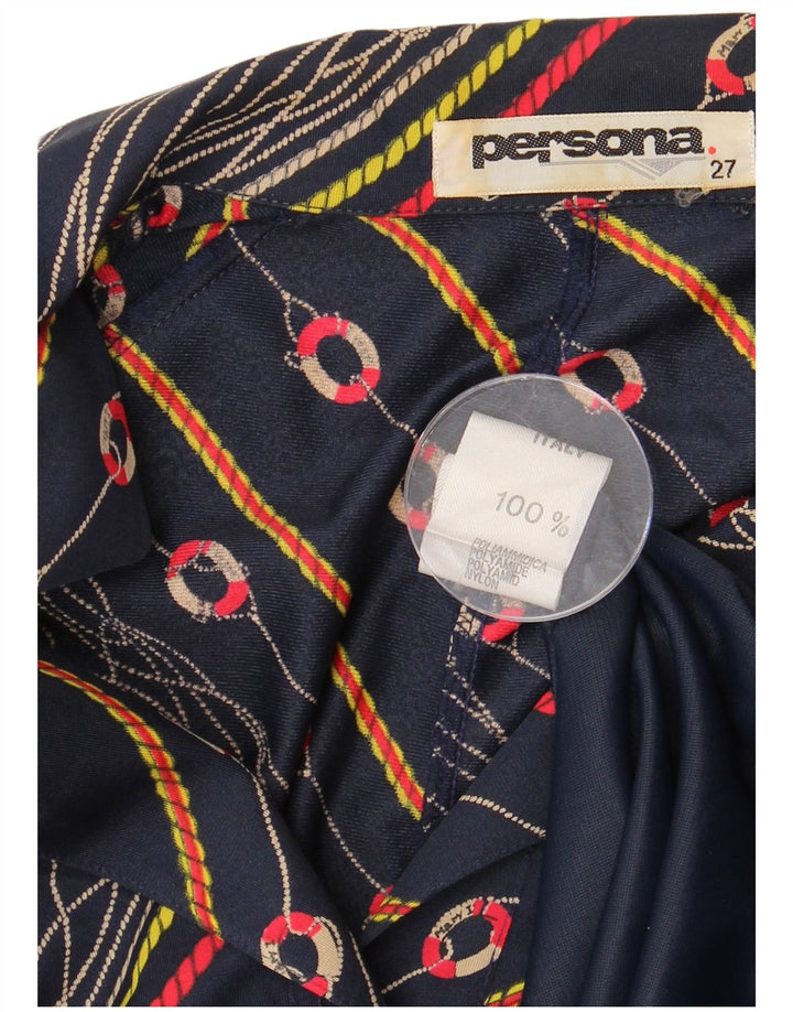 Φόρεμα Persona Γυναικείο Plus Size A-Line Μέγεθος 27 XL Navy Blue Polyamide