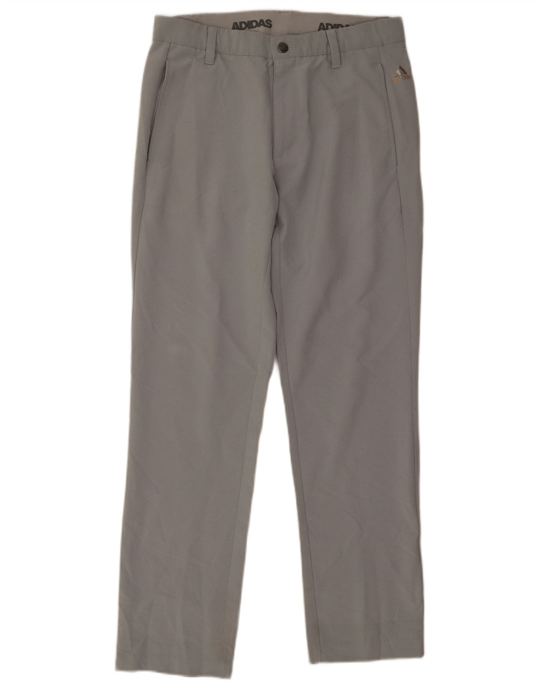 Ανδρικό ίσιο παντελόνι Chino Adidas W30 L28 Γκρι Πολυεστέρας