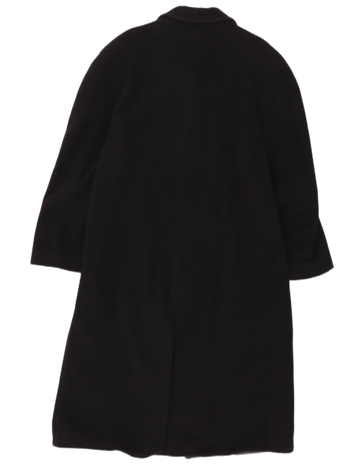 Vintage Ανδρικό Πανωφόρι UK 36 Small Black Wool