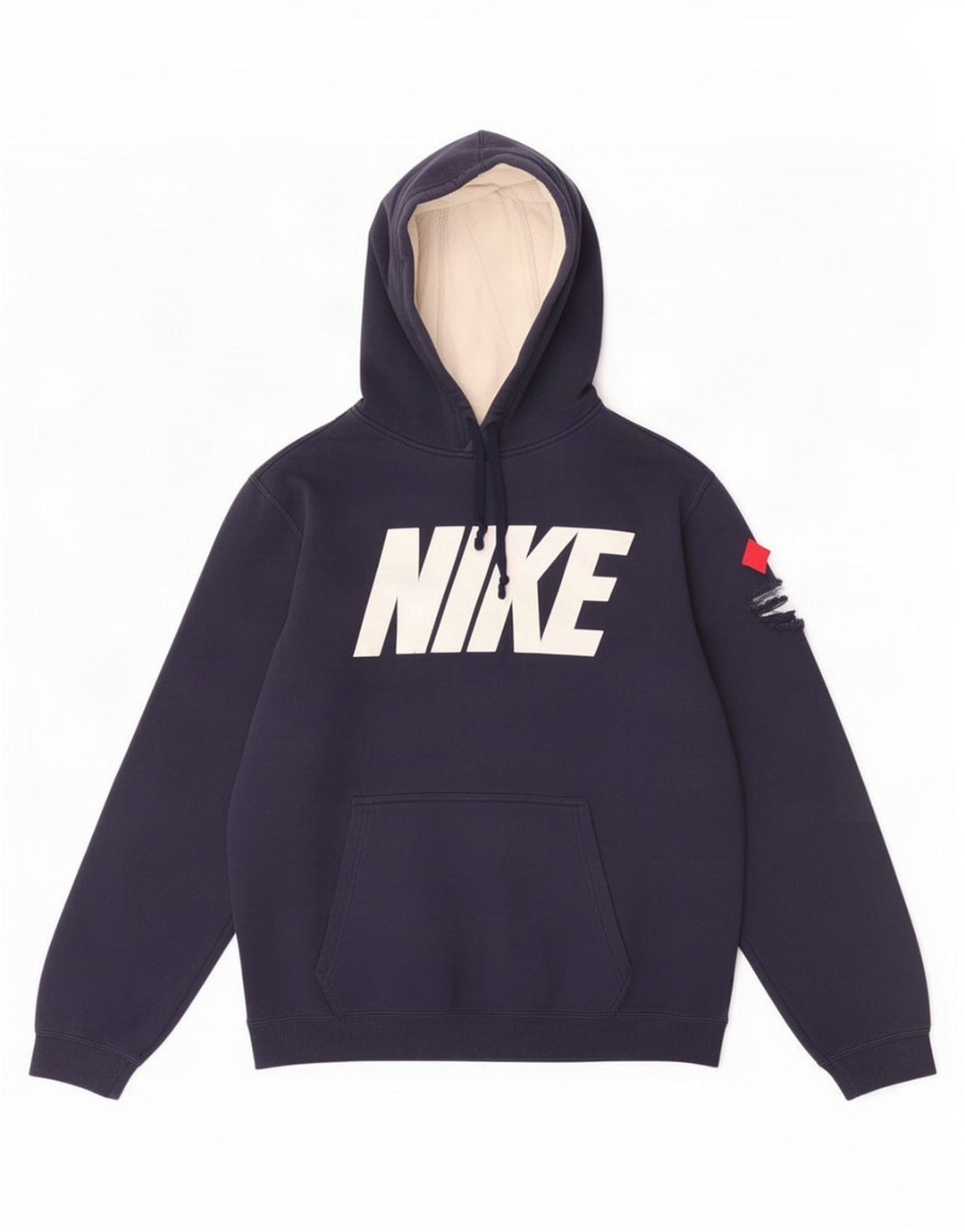 Ανδρικά γραφικά κουκούλα Nike, μεσαίο ναυτικό μπλε