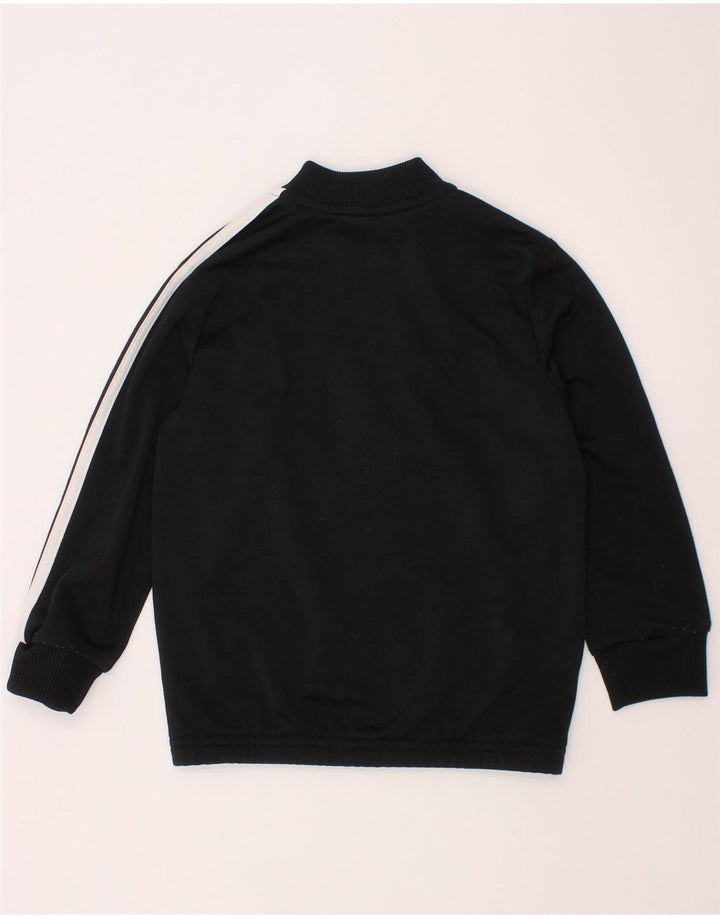 Μπουφάν ADIDAS Boys αθλητική φόρμα 4-5 ετών Μαύρο Colourblock Polyester