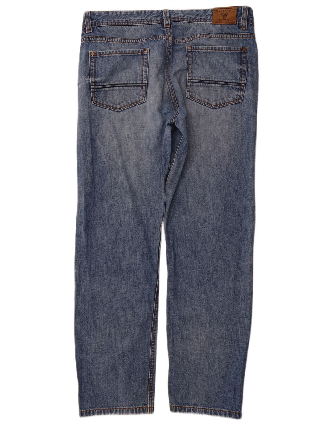 ΕΝΔΥΜΑΤΑ CREW Ανδρικό τζιν ίσιο W36 L31 Μπλε βαμβακερό