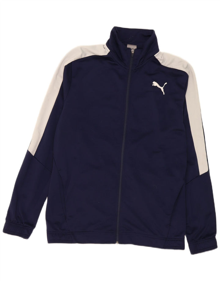 Ανδρική φόρμα Puma Top Jacket 2XL Navy Blue Colorblock