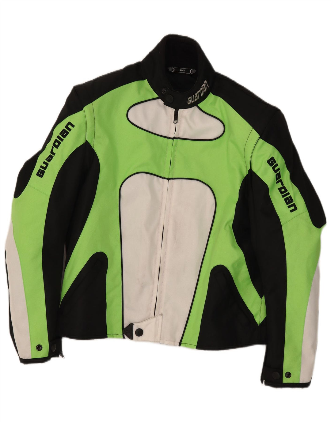 Guardian Γυναικείο Μπουφάν Racer Μοτοσικλέτας UK 14 Medium Black Colourblock