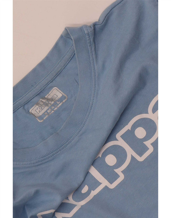 Ανδρικό γραφικό T-Shirt Kappa Top Small Blue