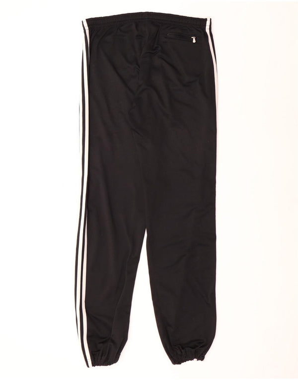 Adidas Ανδρική φόρμα παντελόνι Joggers UK 38/40 Μεσαίο Μαύρο Πολυεστέρα