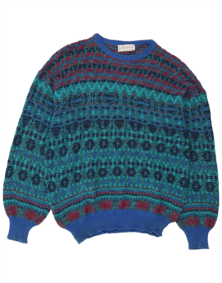 Ανδρικό πουλόβερ Rantonio Rubino Boat Neck Jumper IT 54 XL Πολύχρωμο