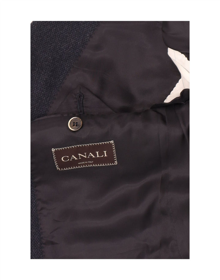 Canali Ανδρικό τζάκετ Blazer 2 κουμπιών IT 50 Large Navy Blue Wool