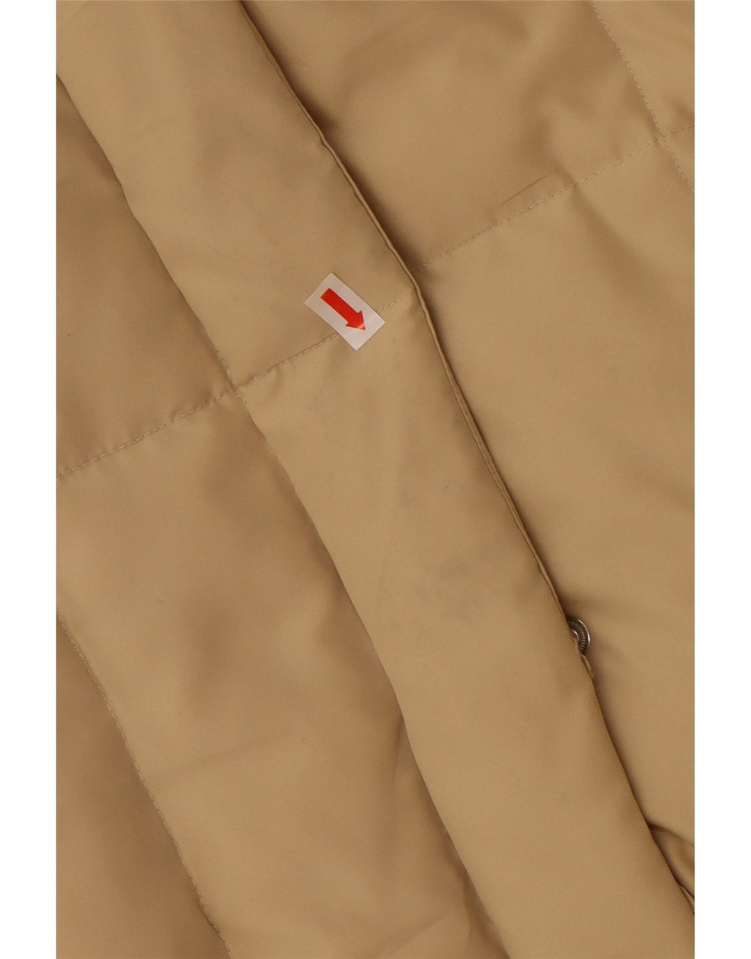 BRUGI Γυναικείο παλτό με κουκούλα με επένδυση IT 44 μεσαίο μπεζ πολυεστέρας