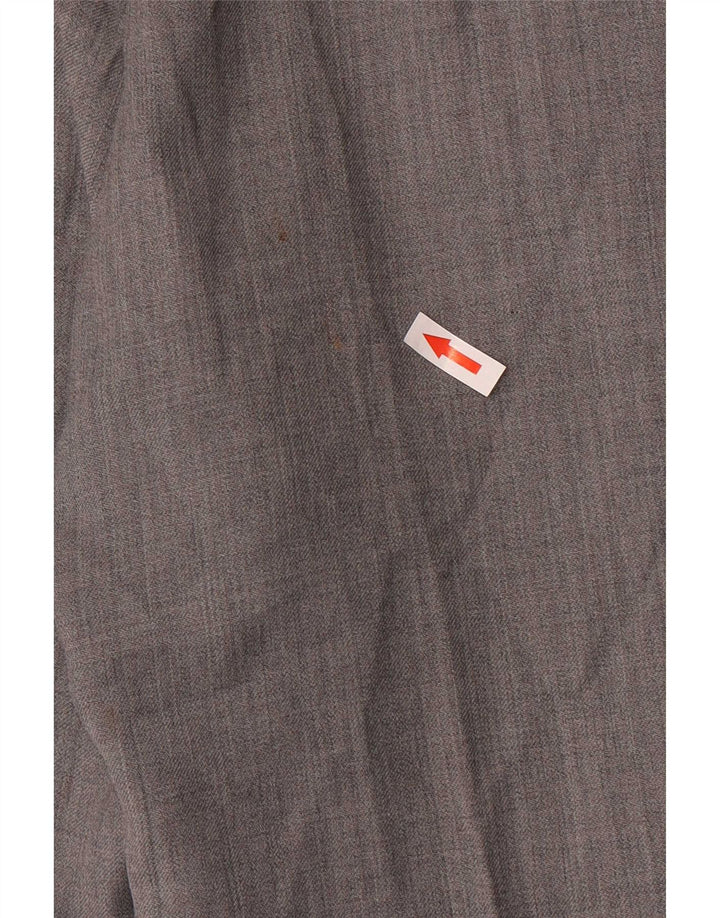 Ανδρικό ίσιο παντελόνι Marks & Spencer W40 L29 Γκρι μαλλί