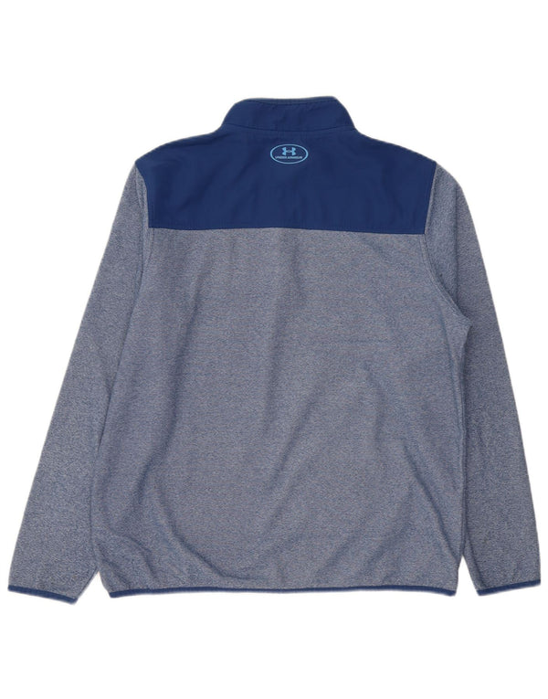 Under Armour Ανδρική φόρμα πουλόβερ Cold Gear Top Large Blue ριγέ