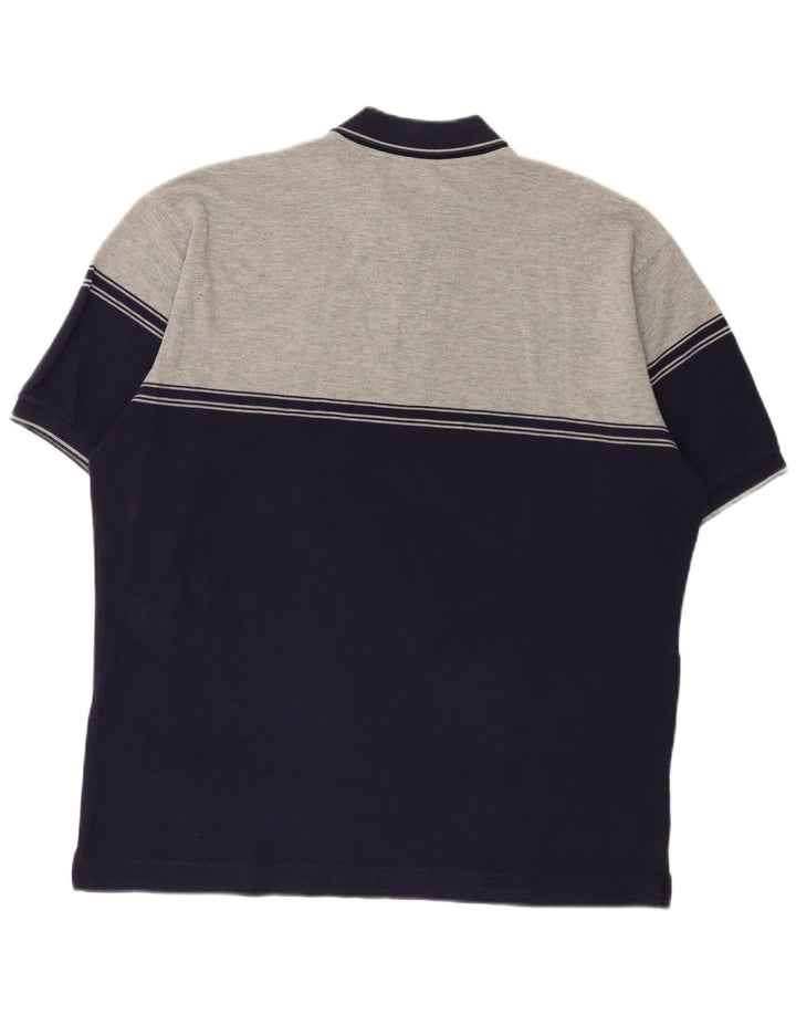 Ανδρικό μπλουζάκι πόλο Lacoste, νούμερο 7 2XL, Navy Blue Colorblock