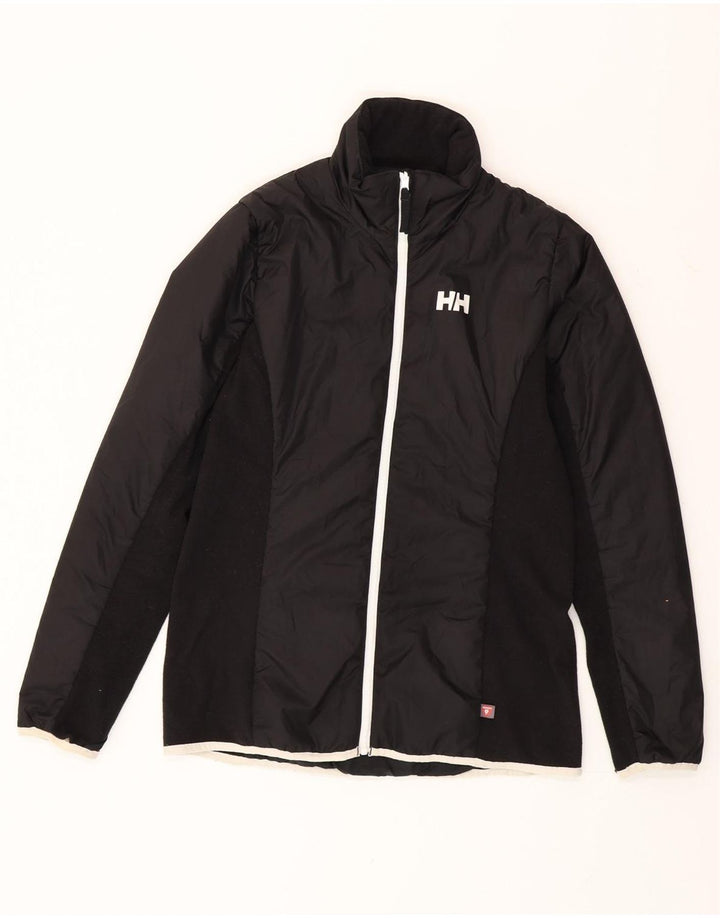 Helly Hansen γυναικείο μπουφάν UK 10 Small Black Colorblock Πολυεστέρας