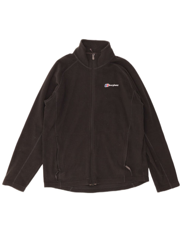 BERGANS Ανδρικό Fleece Jacket UK 38 Medium Black Polyester