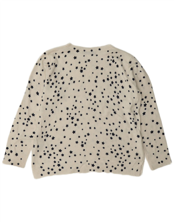 Marks & Spencer Γυναικείο πουλόβερ με λαιμόκοψη UK 16 Large Off White