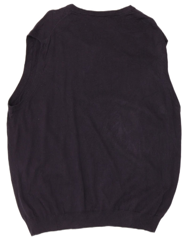 CHAPS Ανδρικό γιλέκο Tank Top XL Navy Blue Cotton