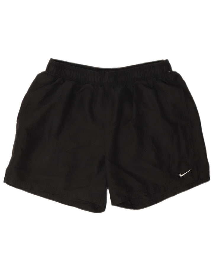 Γυναικείο αθλητικό σορτς Nike UK 14 μεσαίο μαύρο πολυεστέρα