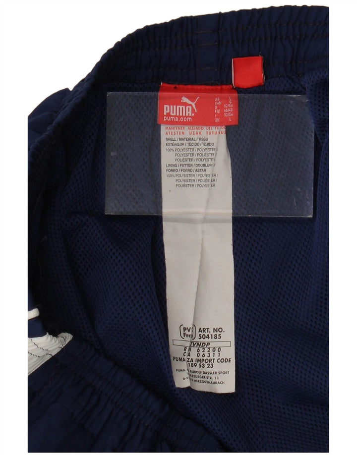 Ανδρικό βερμούδα αθλητικό σορτς PUMA μεγάλο μπλε ναυτικό πολυεστέρας