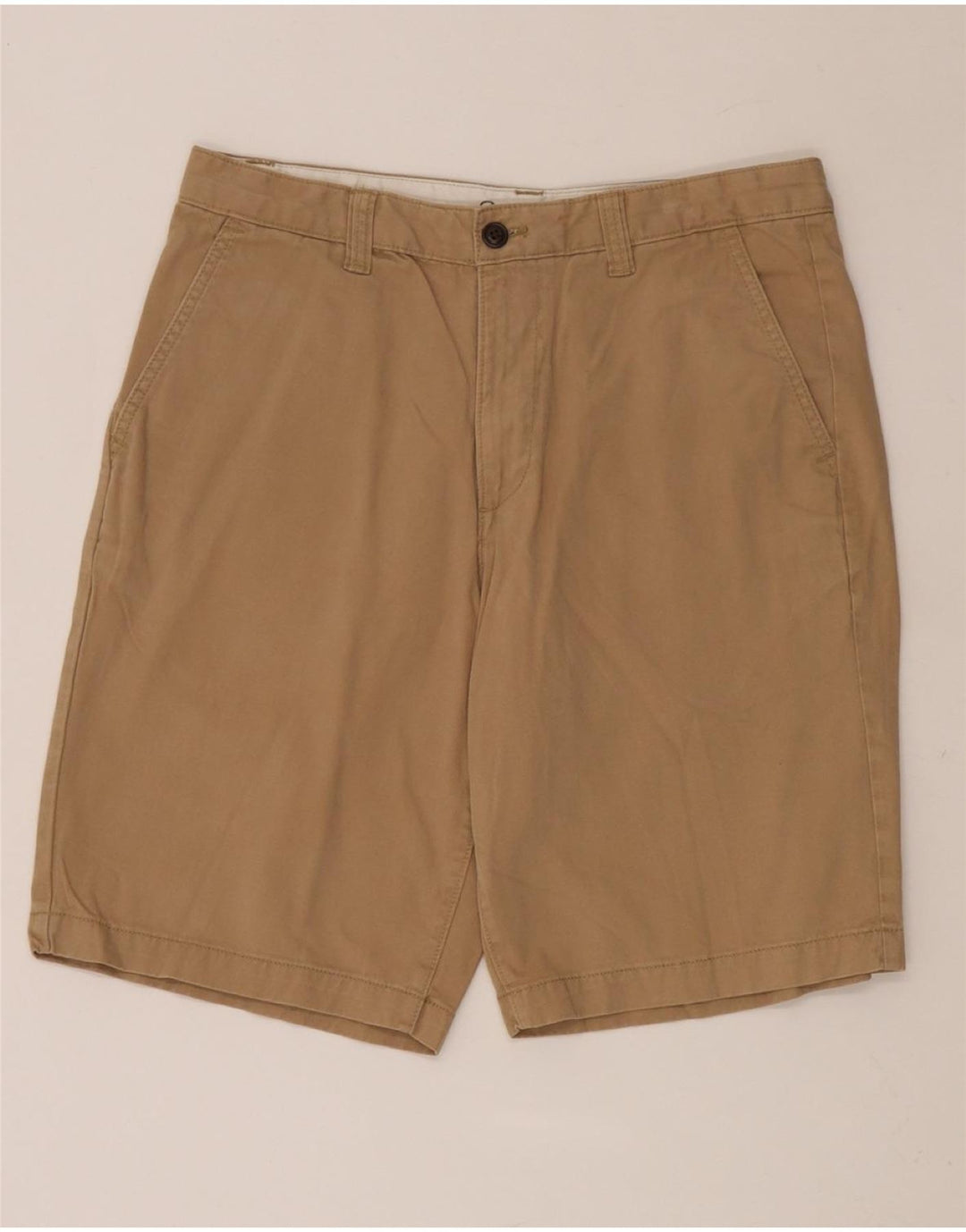 Ανδρικό σορτς Chino EDDIE BAUER W33 από μεσαίο χακί βαμβακερό