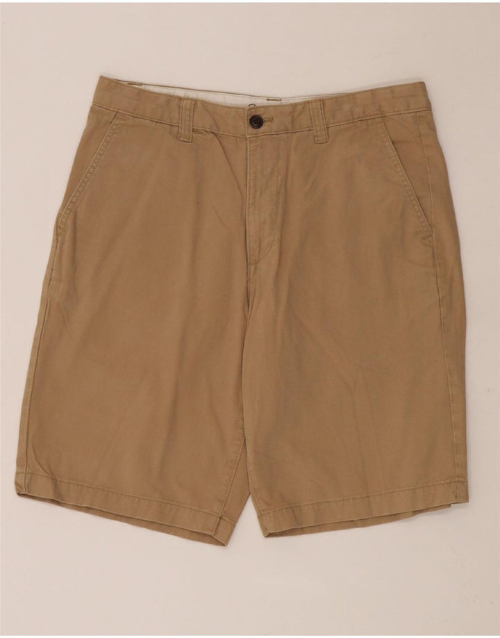 Ανδρικό σορτς Chino EDDIE BAUER W33 από μεσαίο χακί βαμβακερό