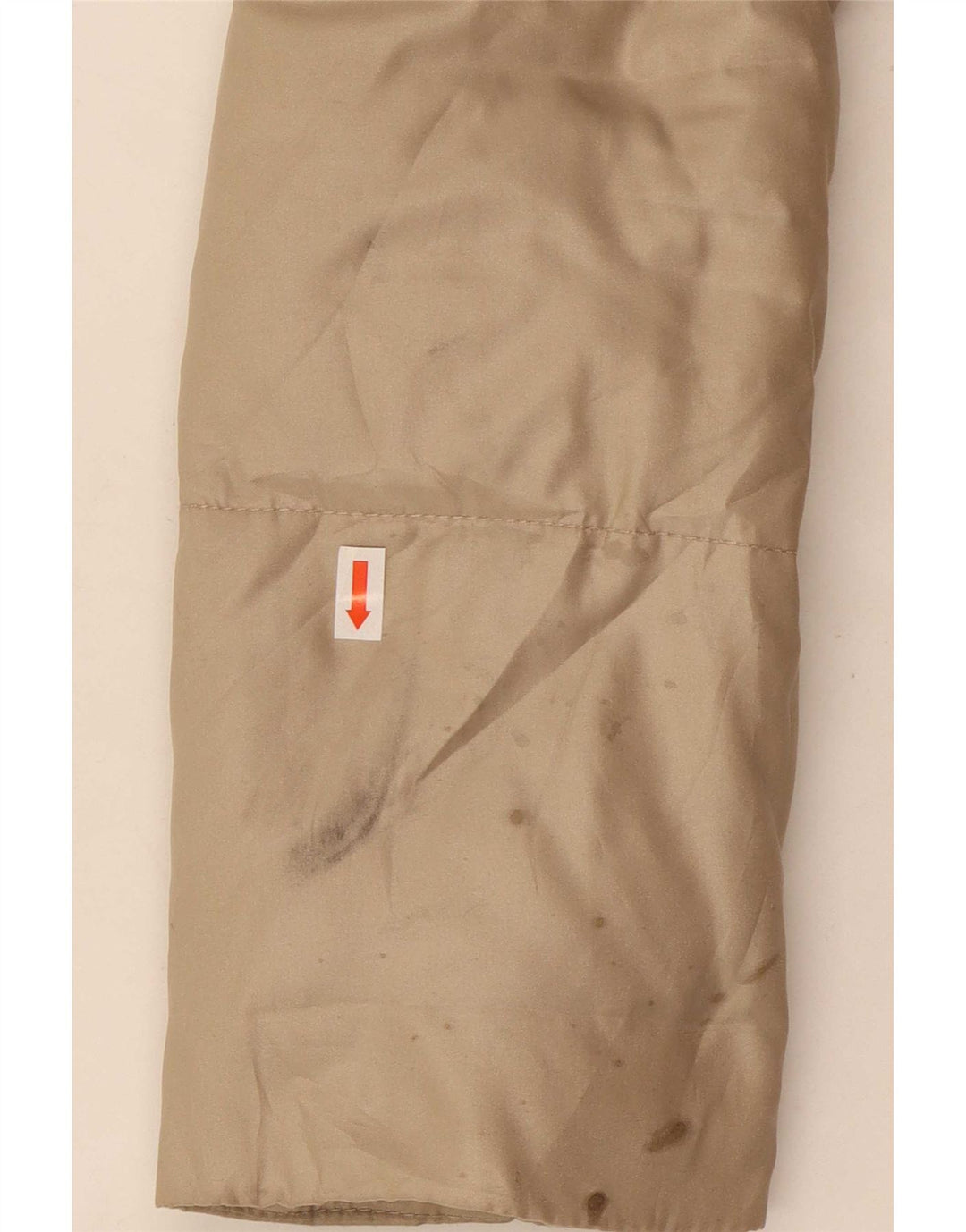Zara Γυναικείο μπουφάν UK 16 Large Beige Polyester