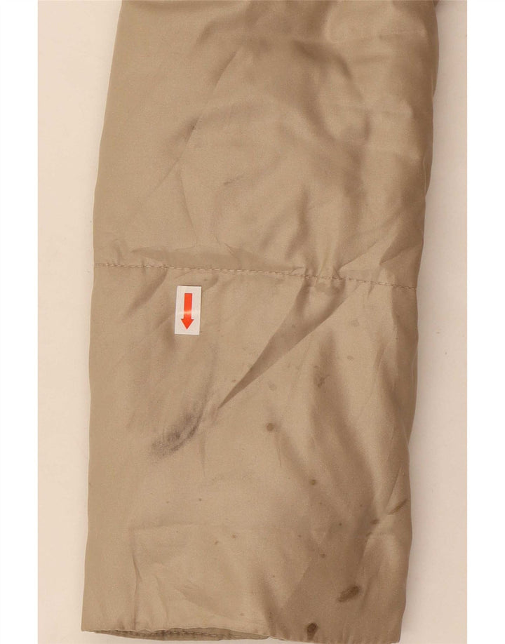 Zara Γυναικείο μπουφάν UK 16 Large Beige Polyester