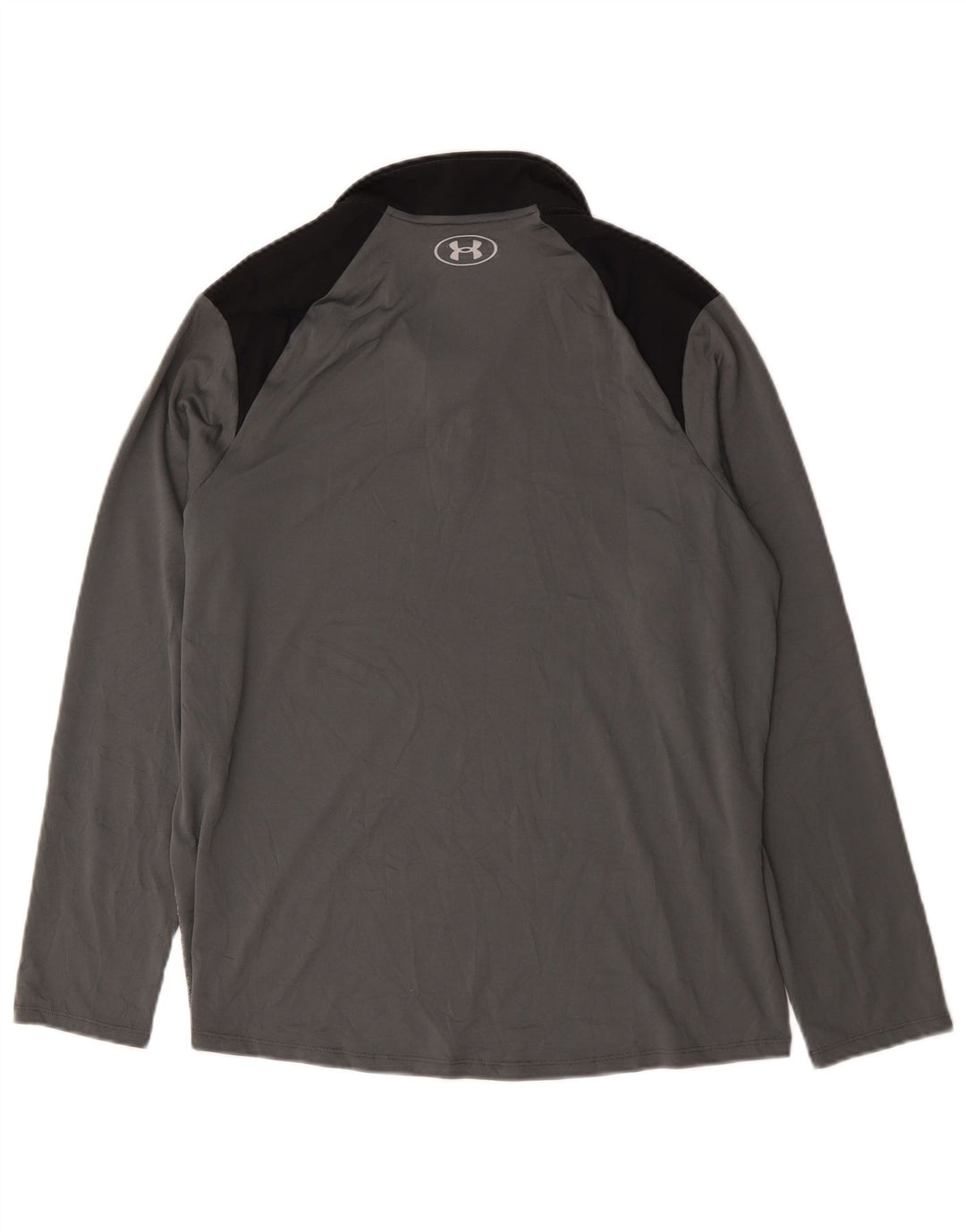 Ανδρική φόρμα πουλόβερ με φερμουάρ Under Armour Top Large Grey Colourblock